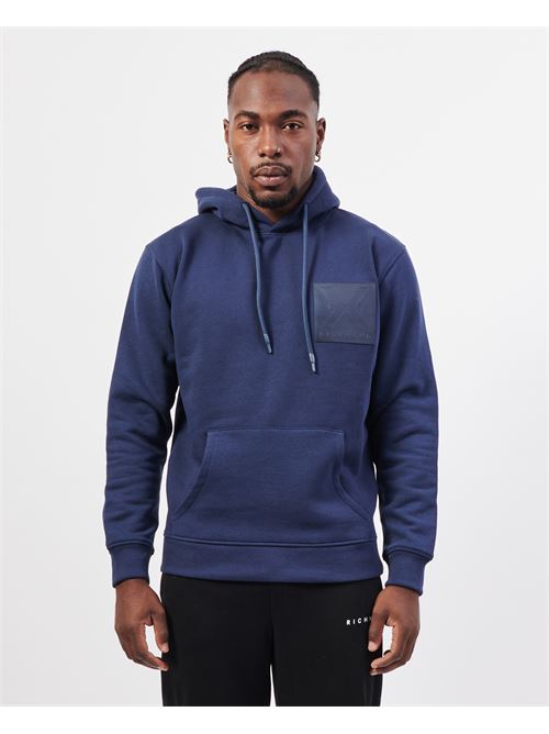 Sweat homme Richmond X avec poche kangourou RICHMOND X | UMA24022FEDRESS BLUE